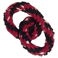 KONG Signature Rope Double RING Reblegetøj Til Hund